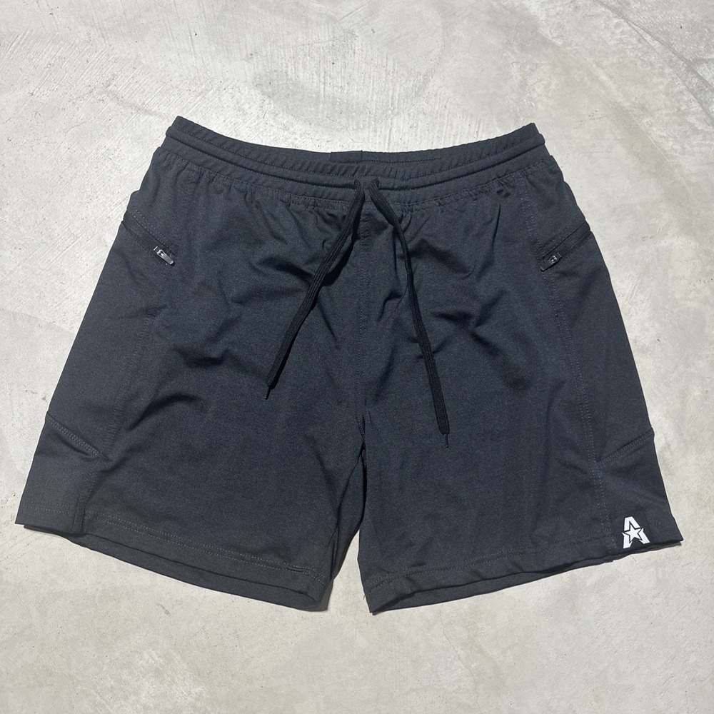 American Fighter Men's Activewear Shorts Size M Grey Drawstring Athletic Fight